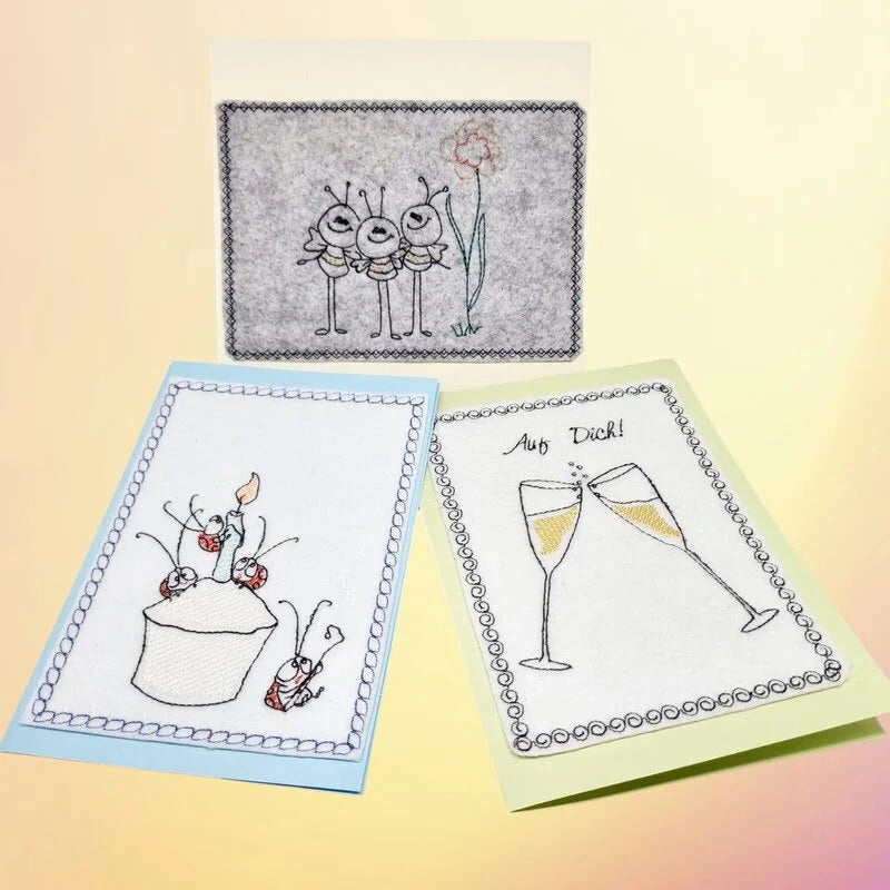 Stickdatei Kartendesigns Geburtstag von stiXXie by lajana