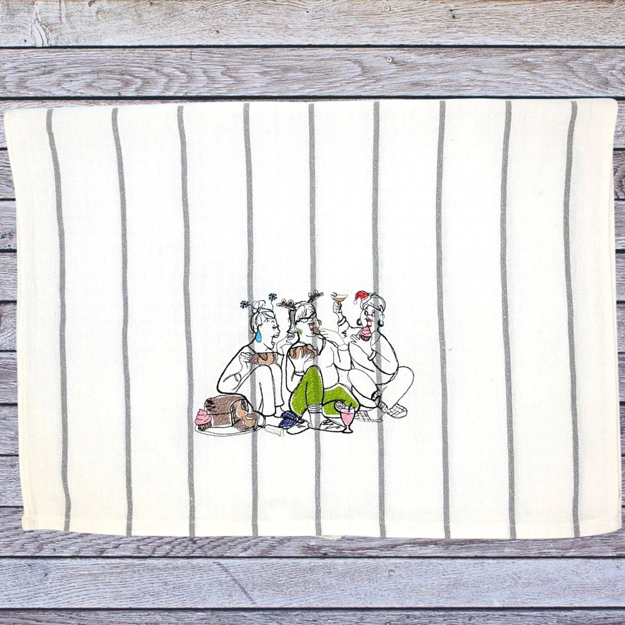 Stickdatei Klub der alten Schachteln