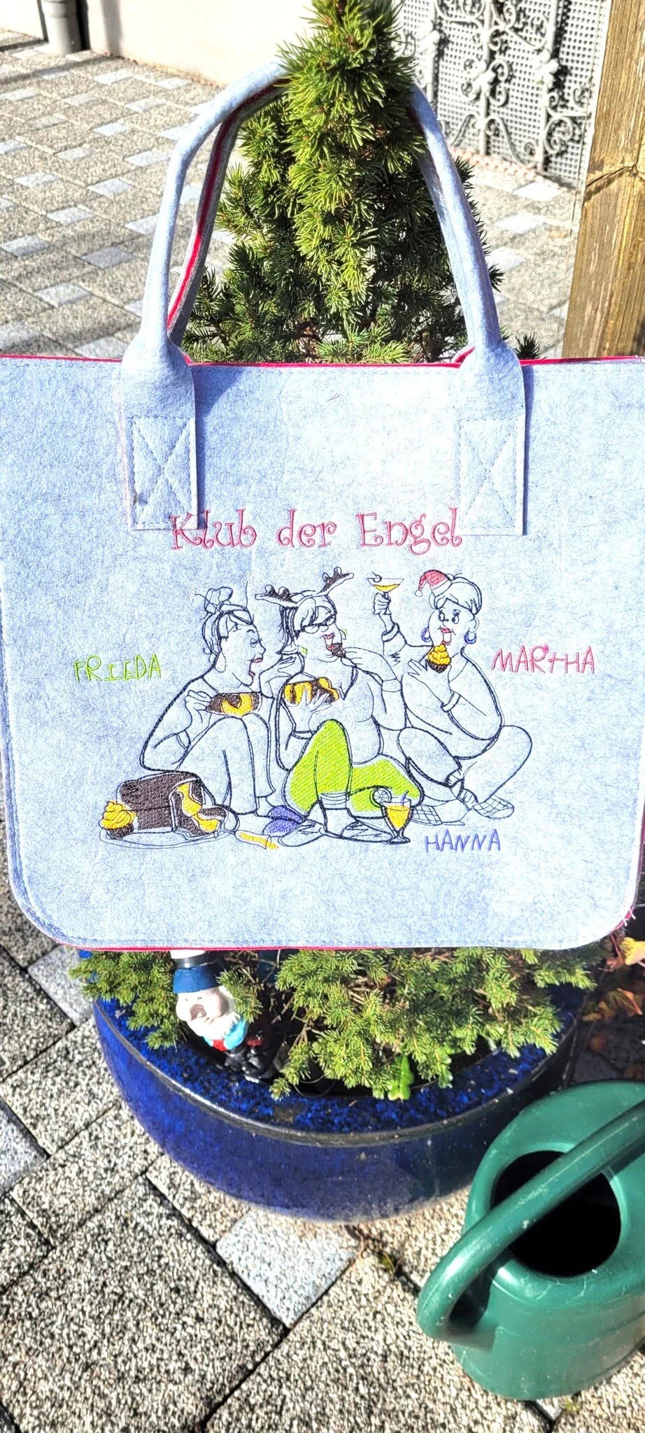 Stickdatei Klub der alten Schachteln