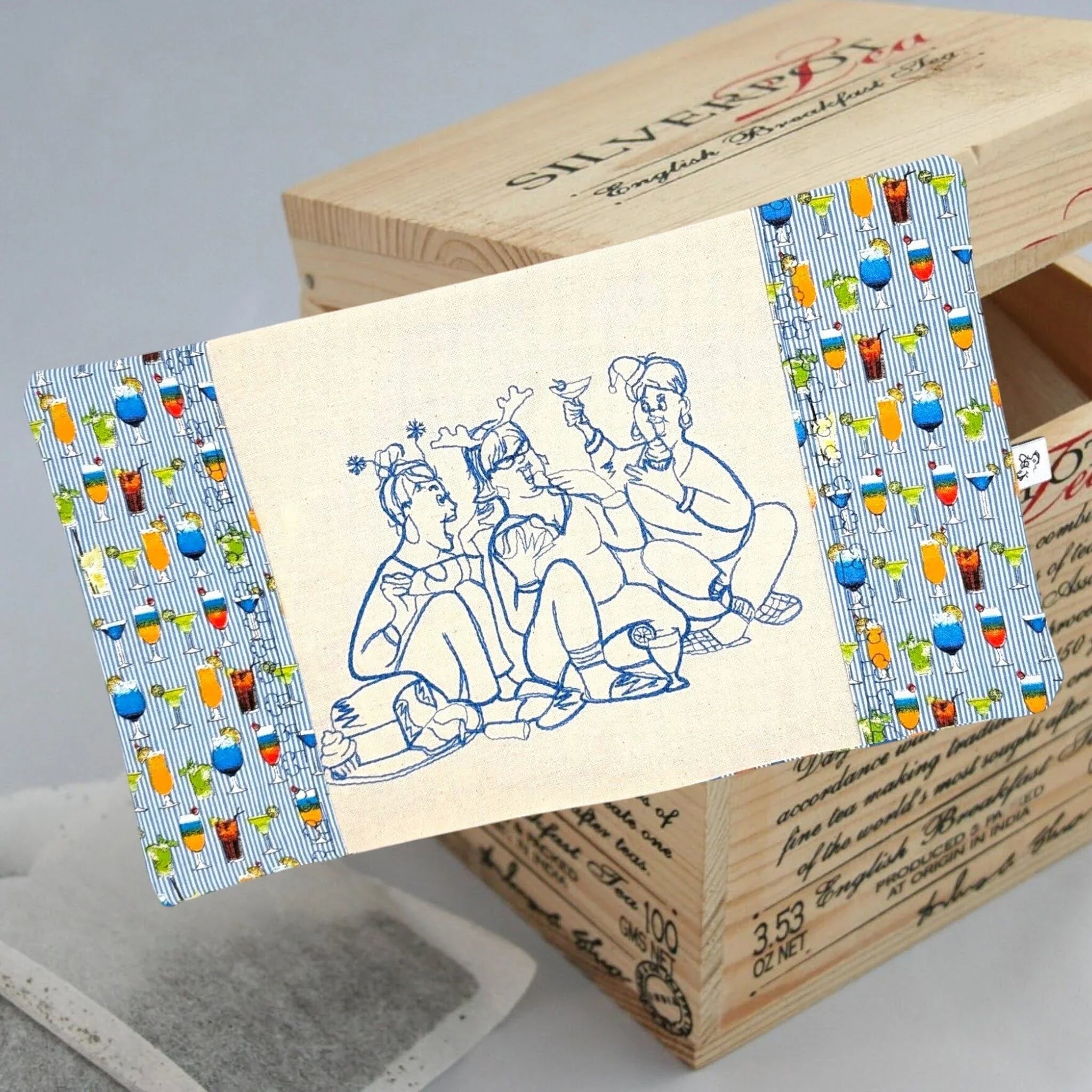 Stickdatei Klub der alten Schachteln