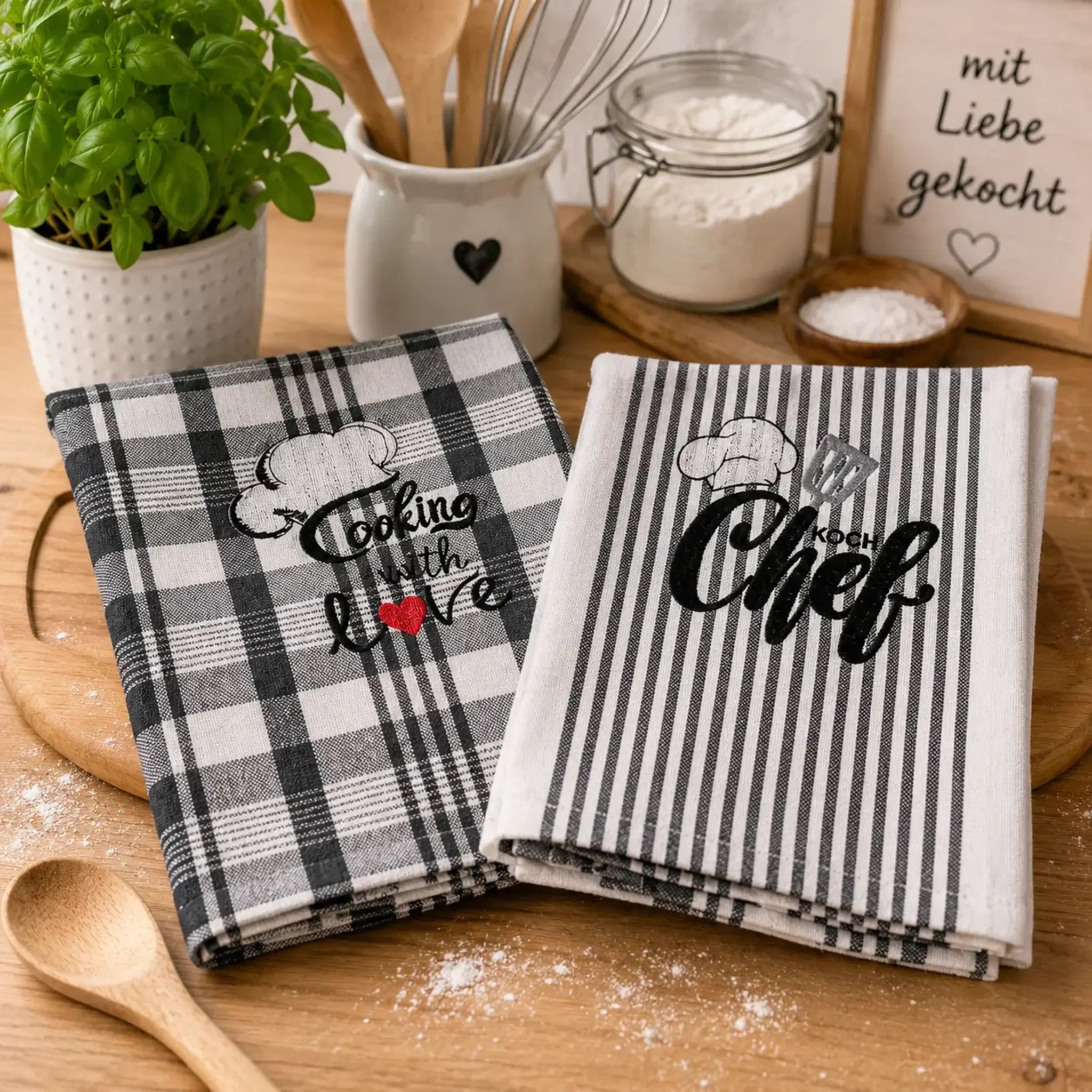 Stickdatei Küchenmotive Set