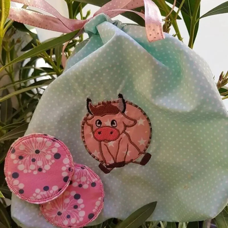 Stickdatei Kuh Applikation Elsa von stiXXie by lajana