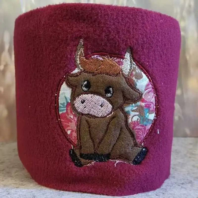 Stickdatei Kuh Applikation Elsa von stiXXie by lajana