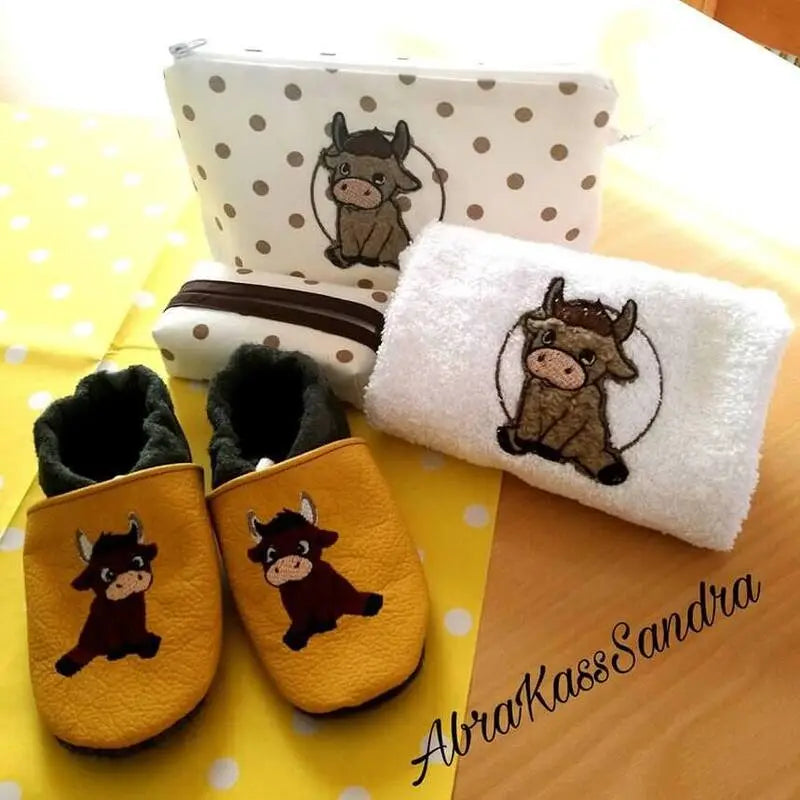 Stickdatei Kuh Applikation Elsa von stiXXie by lajana