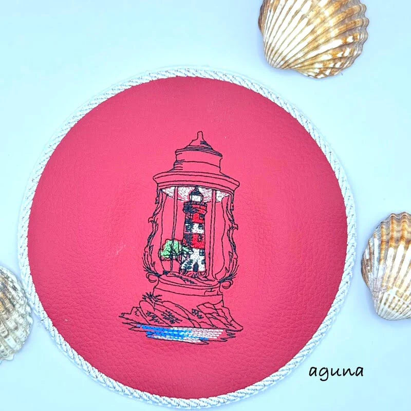 Stickdatei Laterne Leuchtturm