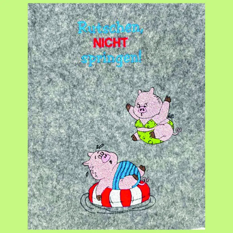 Stickdatei Lustige Schweinerei von stiXXie by lajana