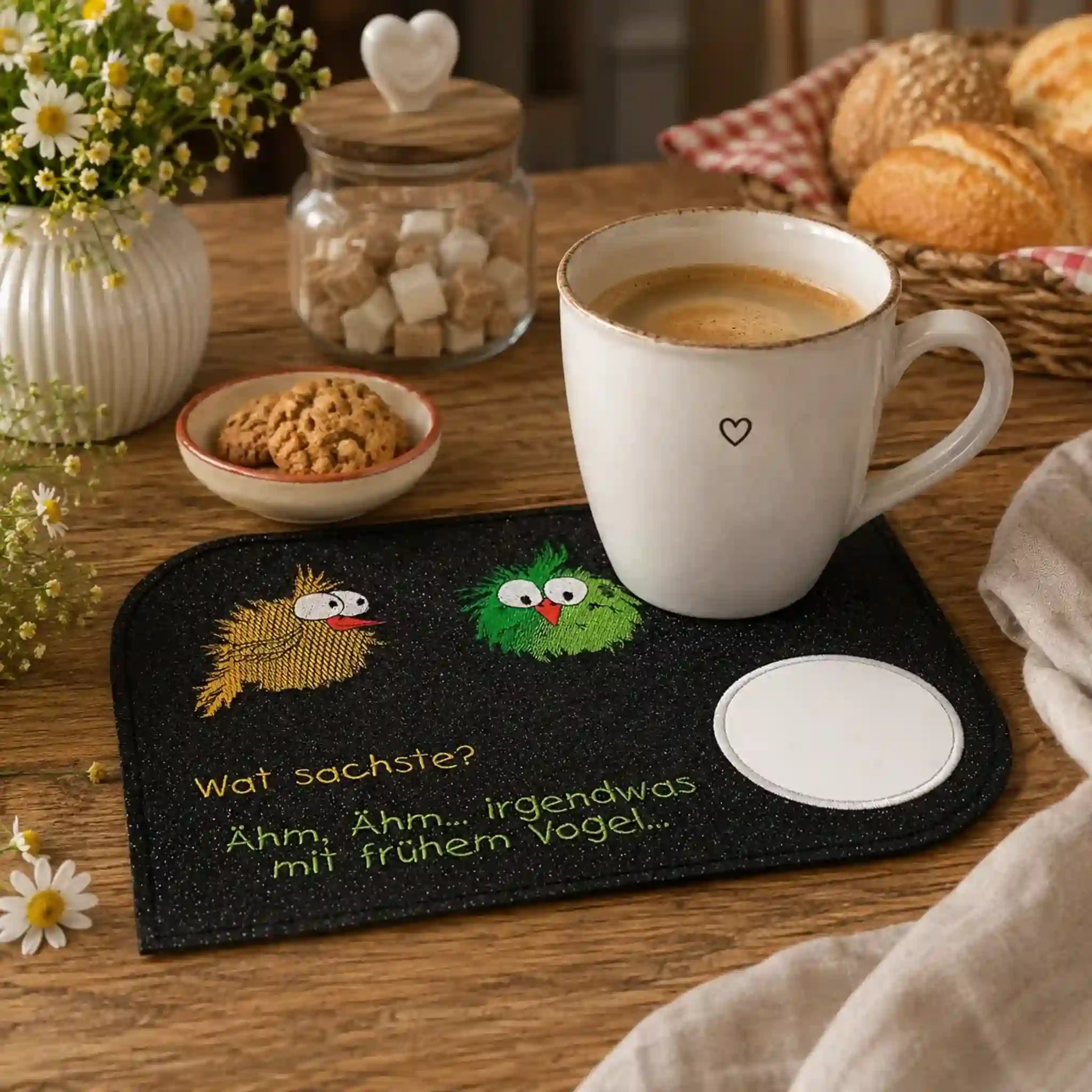 Stickdatei Lustige Vögel – Vollstick
