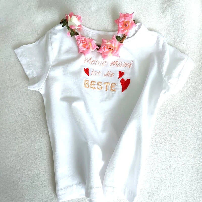 Stickdatei Sprüche Set Mami Papi Omi Opi