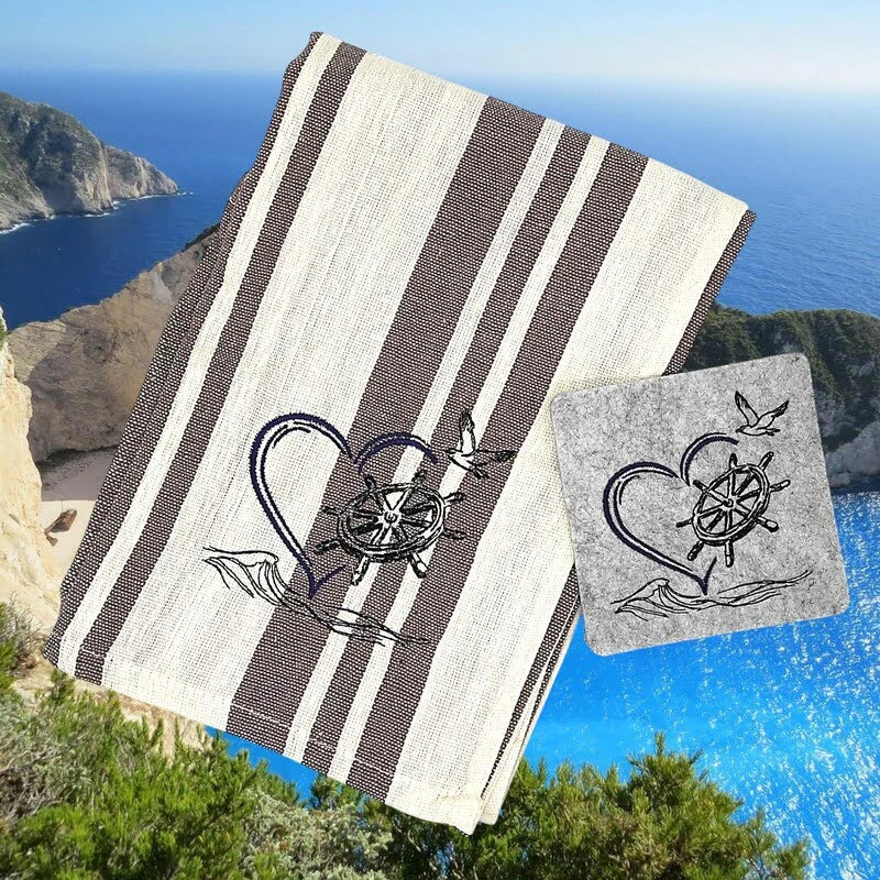 Stickdatei Maritim Love