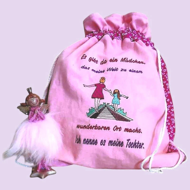 Stickdatei Mutter und Tochter oder Sohn von stiXXie by lajana