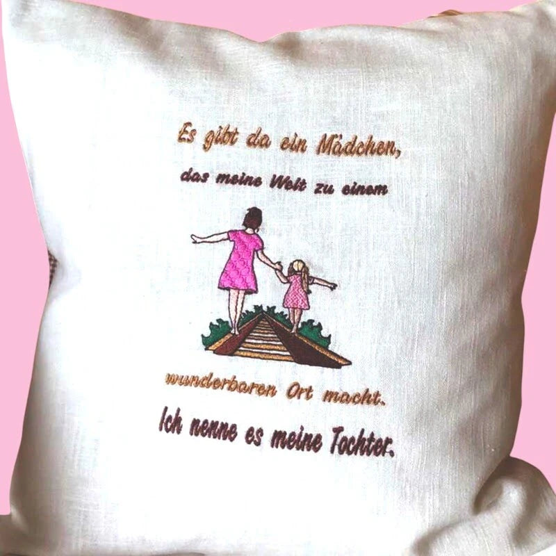 Stickdatei Mutter und Tochter oder Sohn von stiXXie by lajana