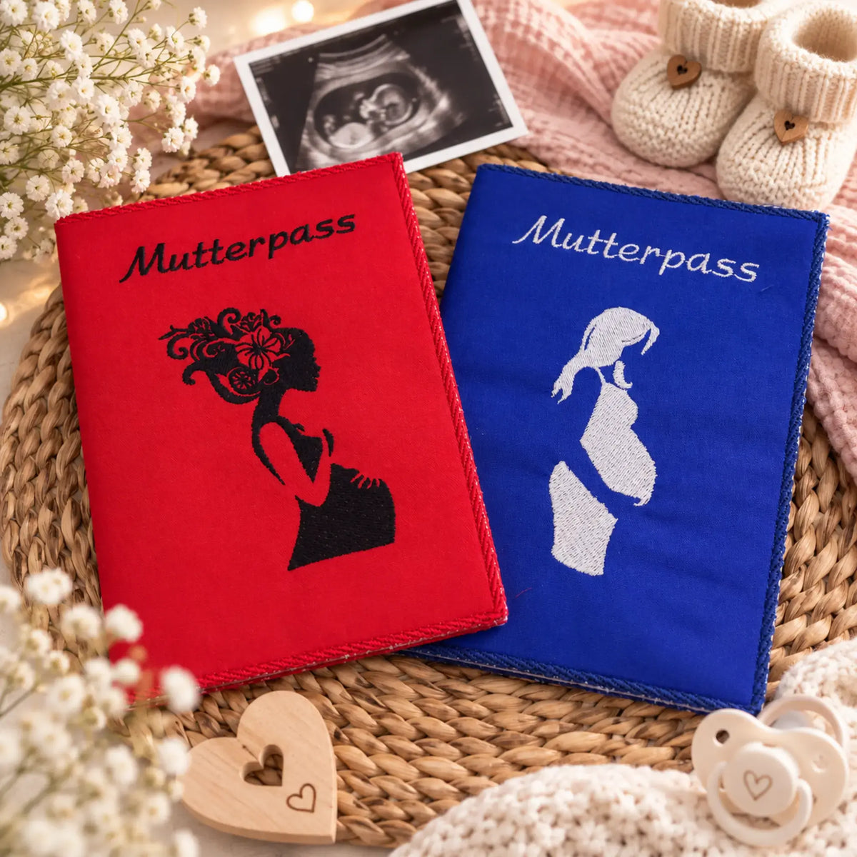 Stickdatei Dekore Schwangerschaft & Mutterschaft