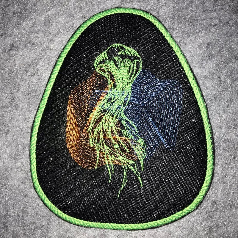 Stickdatei Qualle Vintage von stiXXie by lajana