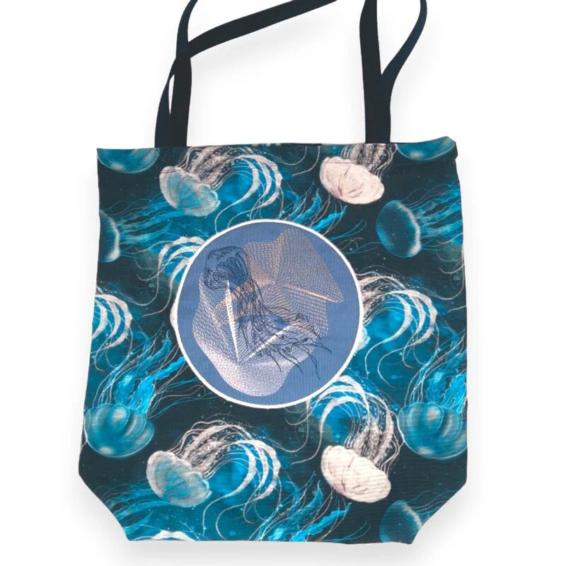 Stickdatei Qualle Vintage von stiXXie by lajana