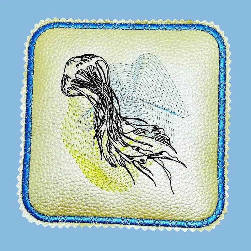 Stickdatei Qualle Vintage von stiXXie by lajana