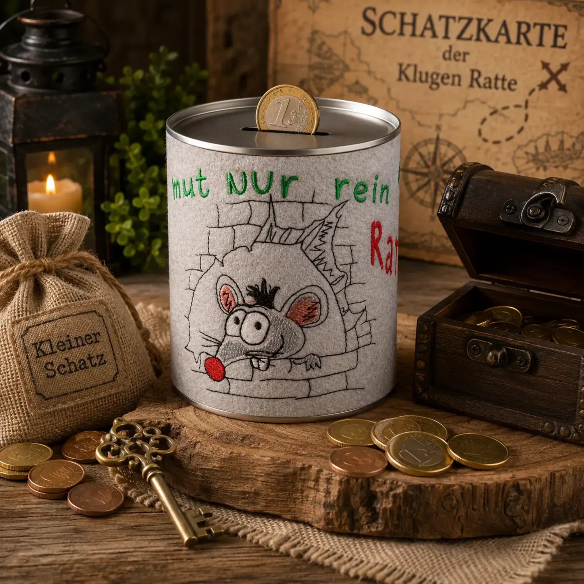 Stickdatei Ratte im Loch