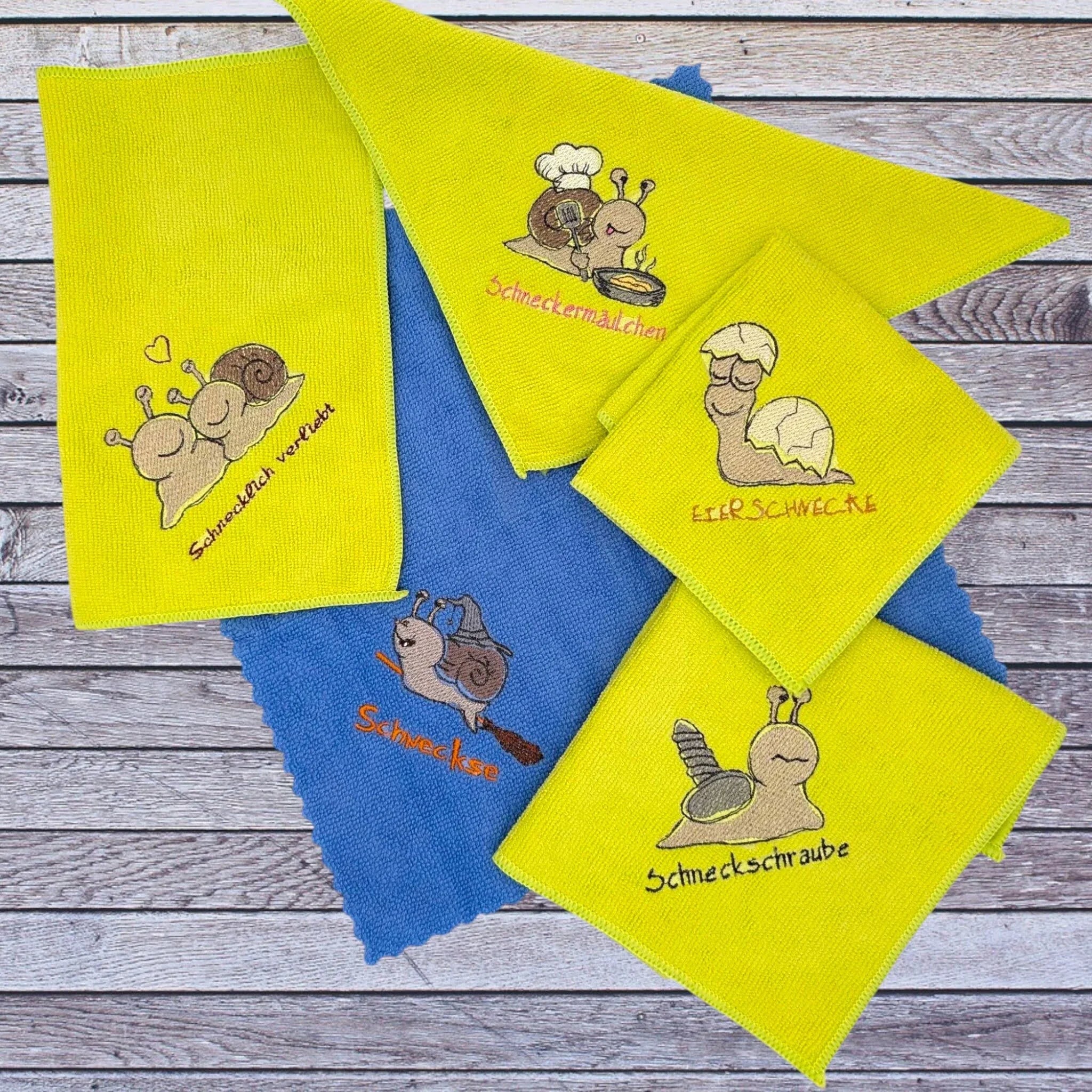 Stickdatei Schnecken Vol. 2