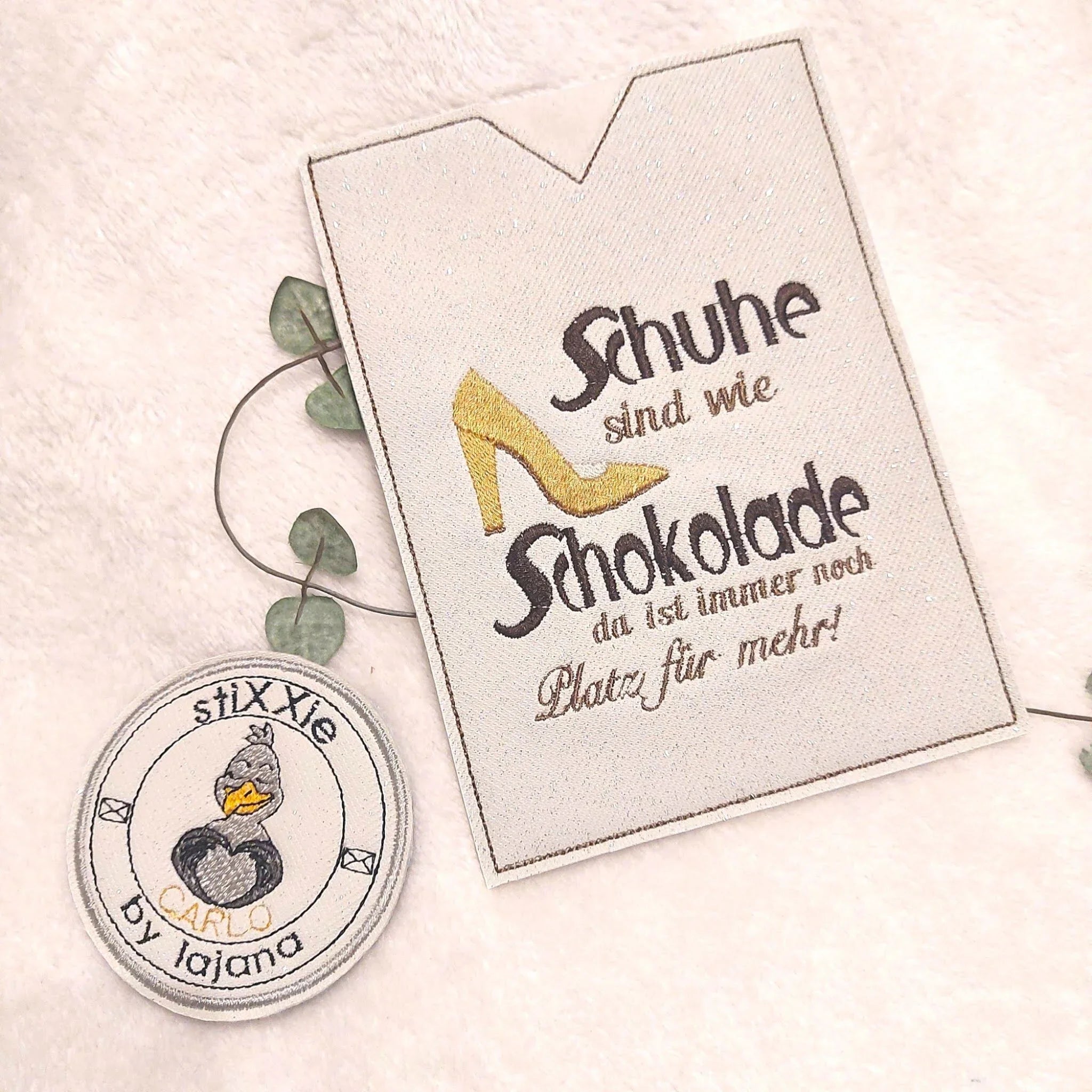 Schokoladen-Sprüche Stickdatei Mega Set | stiXXie