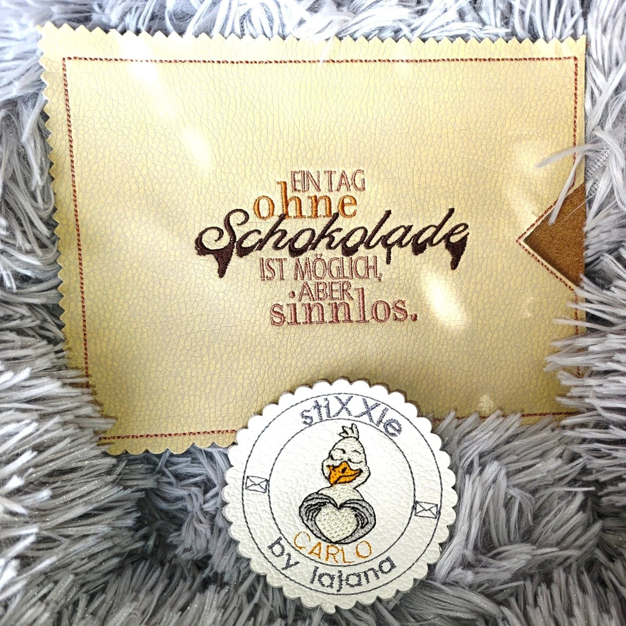 Schokoladen-Sprüche Stickdatei Mega Set | stiXXie