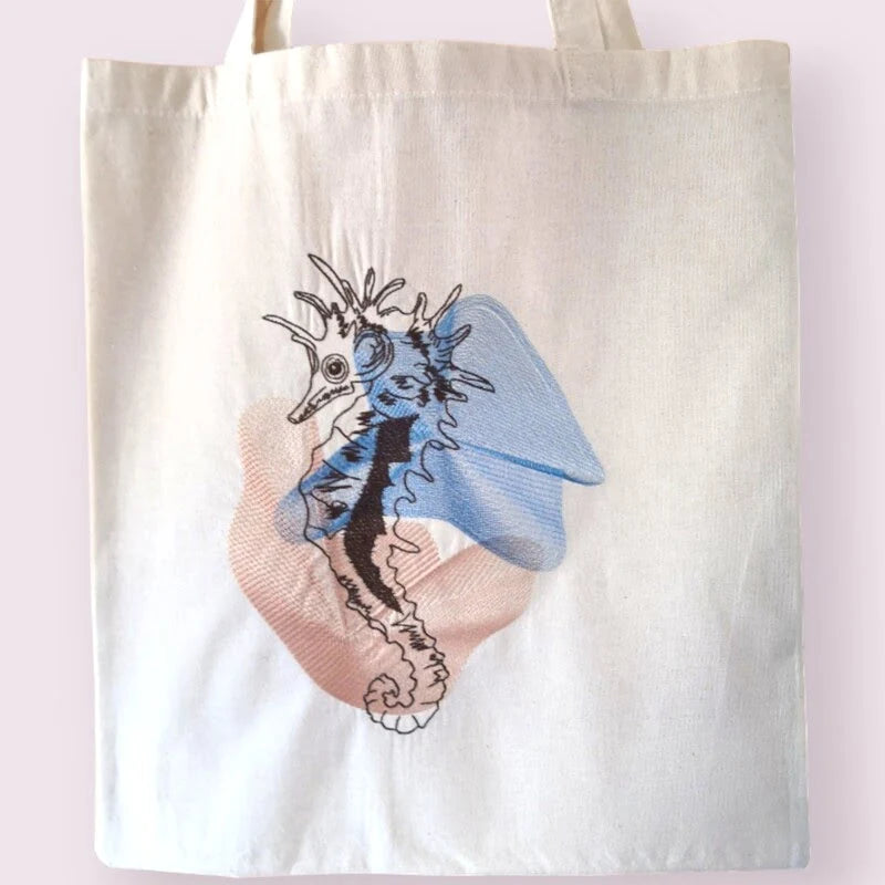 Stickdatei Seepferd Vintage von stiXXie by lajana