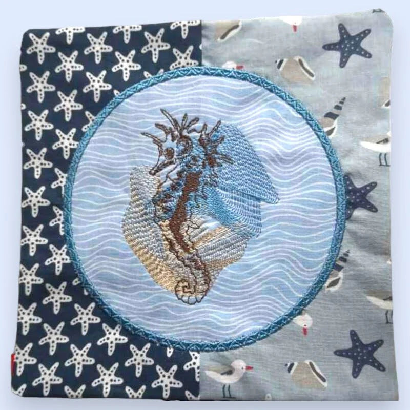 Stickdatei Seepferd Vintage von stiXXie by lajana