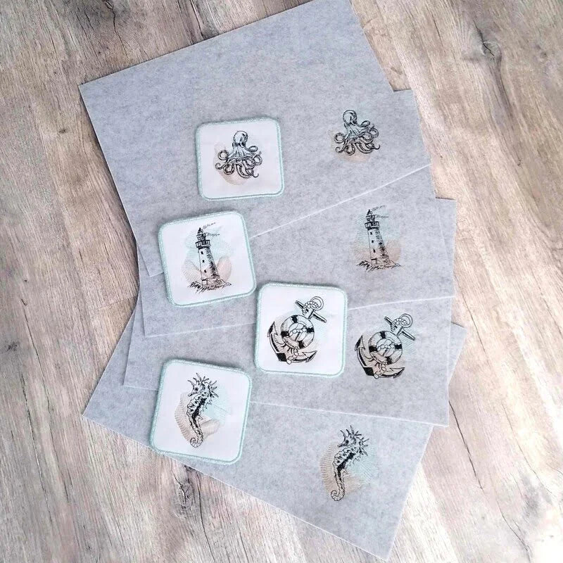 Stickdatei Seepferd Vintage von stiXXie by lajana