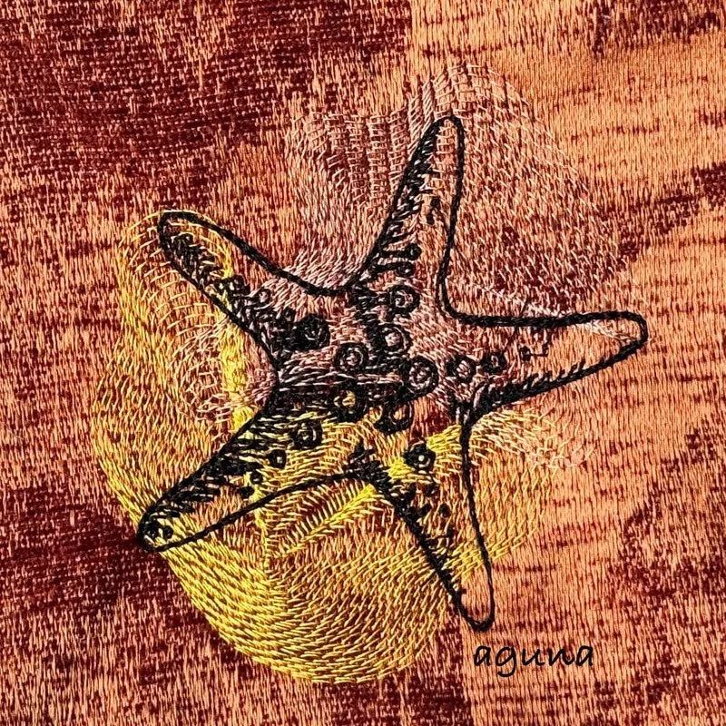 Stickdatei Seestern Vintage von stiXXie by lajana