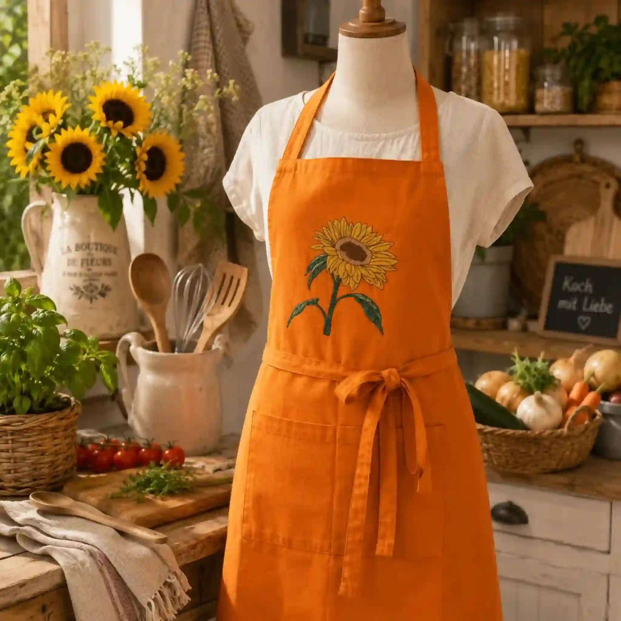 Stickdatei Blumen Sonnenblumen