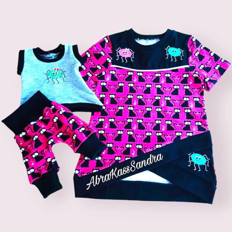 Stickdatei Spinnen Familie von stiXXie by lajana