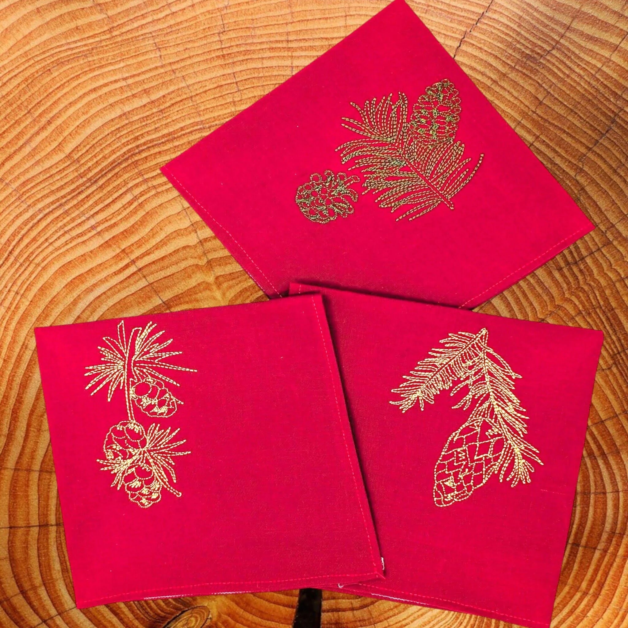 Stickdatei Tannenzapfen