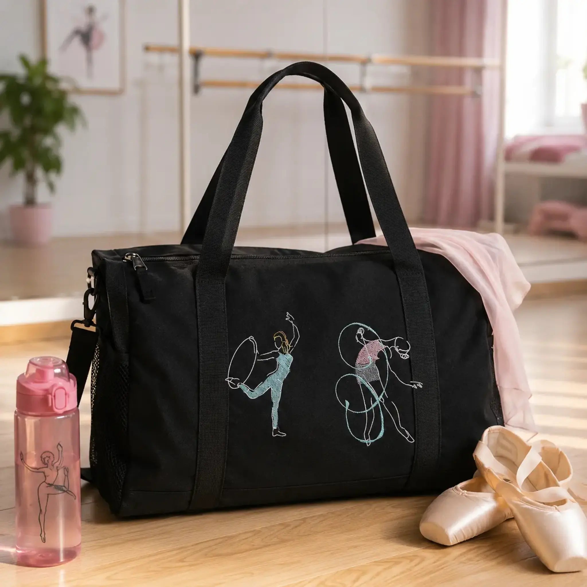 Stickdatei Tanzen mit Sprüchen 💃 – Mega Set Dancers mit 15 Motiven