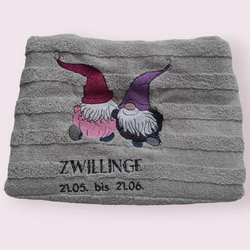 Stickdatei Wichtel Sternzeichen Zwillinge von stiXXie by lajana