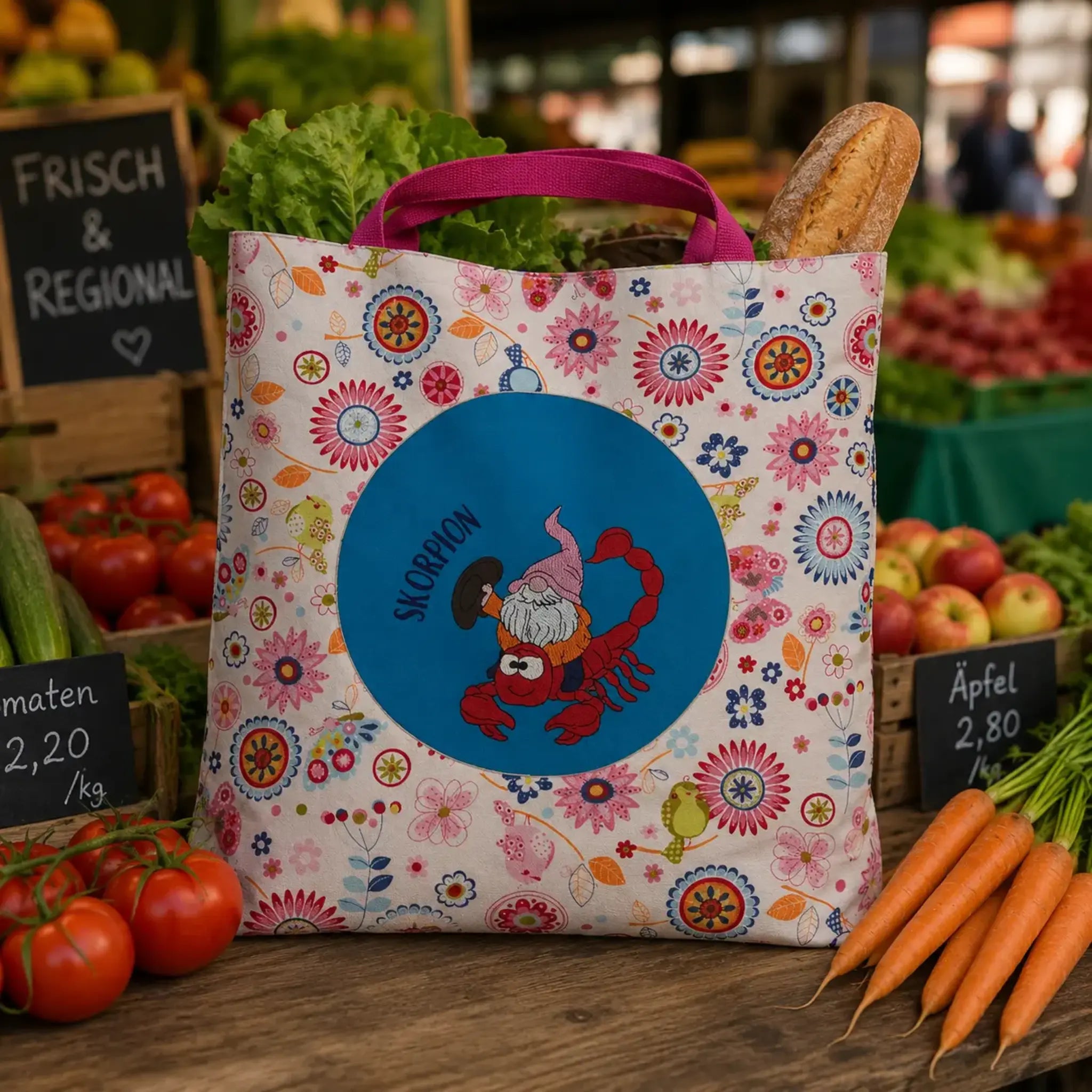Stickdatei Wichtel Sternzeichen Paket 12 Zeichen