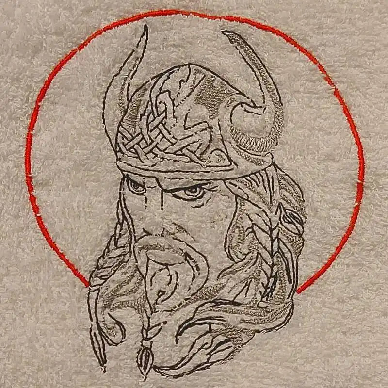 Stickdatei Wikinger von stiXXie by lajana