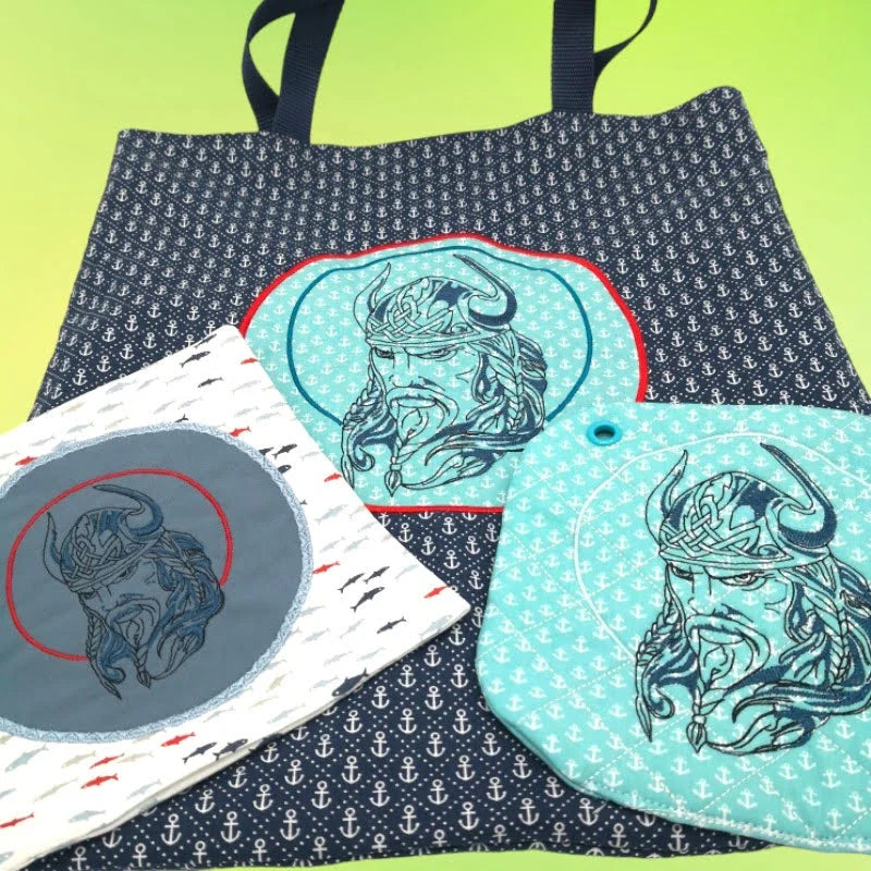 Stickdatei Wikinger von stiXXie by lajana