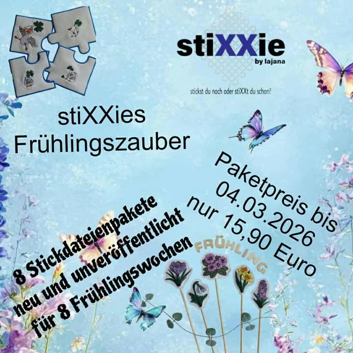 Stickdateien Fruehlingszauber 2026