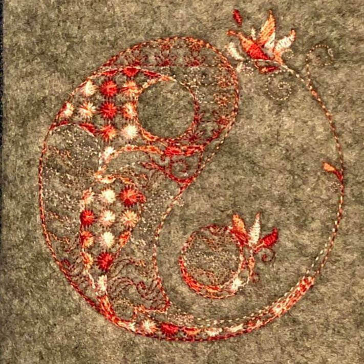 Stickdatei Yin und Yang Set von stiXXie by lajana