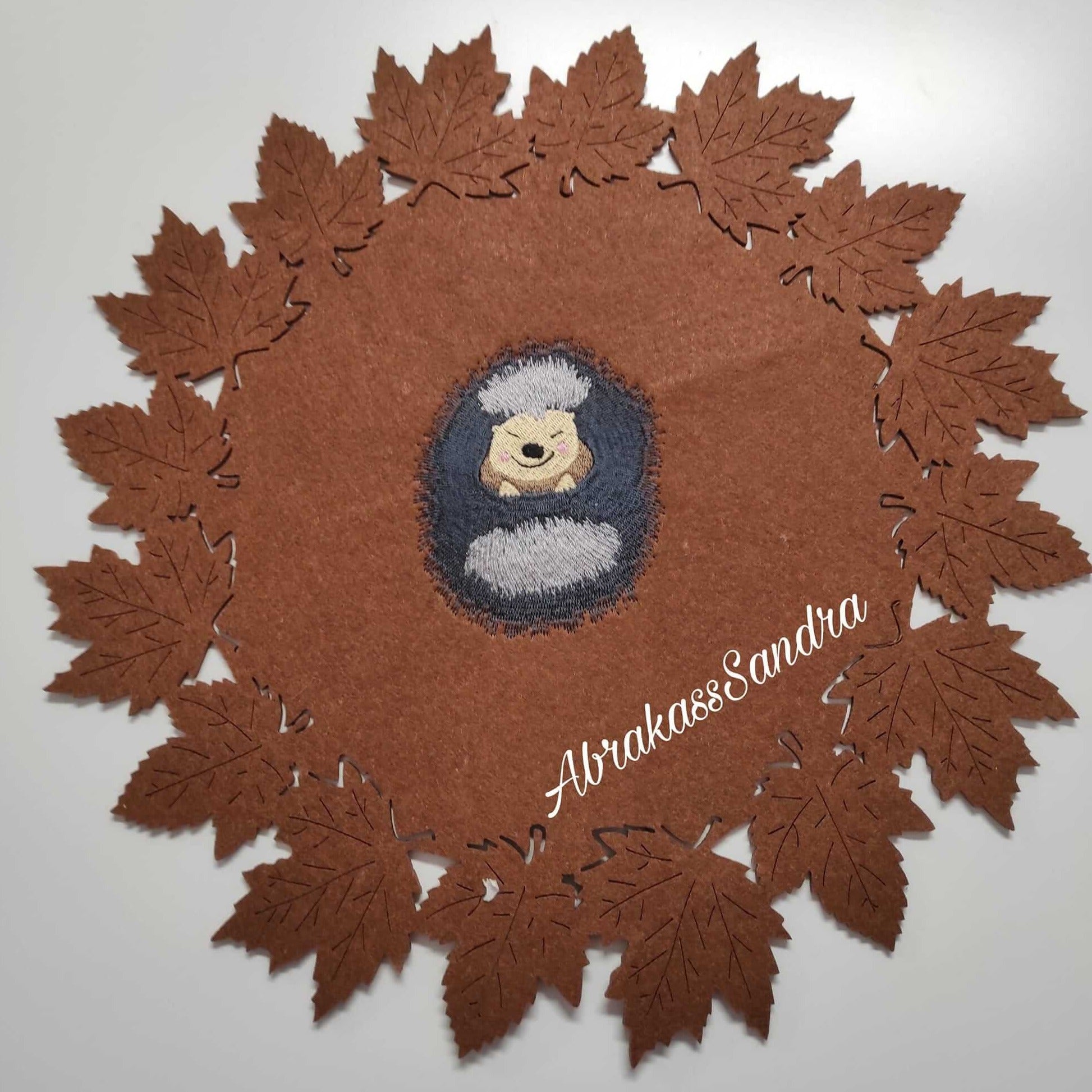 Stickdatei Igel Fredi 3-er Set von stiXXie by lajana