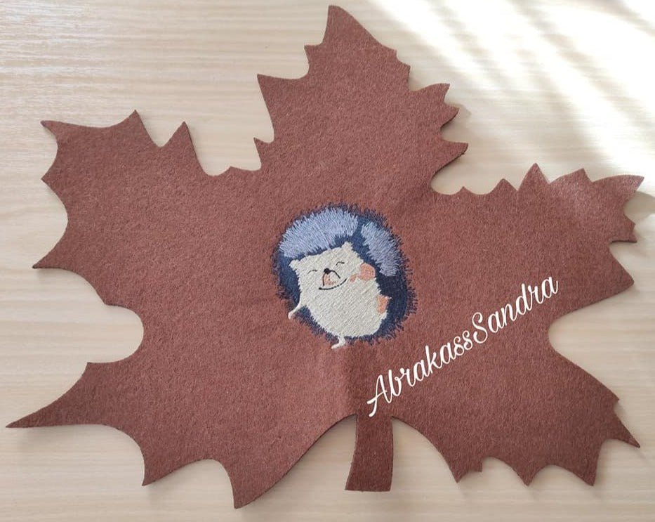 Stickdatei Igel Fredi 3-er Set von stiXXie by lajana