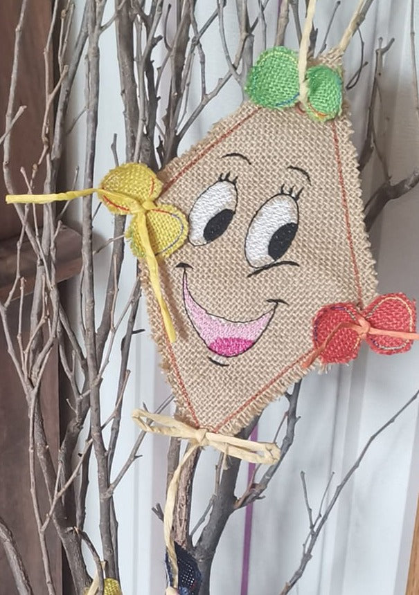 ITH Stickdatei Set Herbstdrachen, Applikation, Doodlestick von stiXXie by lajana