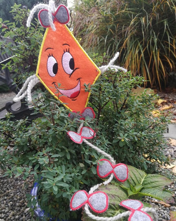 ITH Stickdatei Set Herbstdrachen, Applikation, Doodlestick von stiXXie by lajana