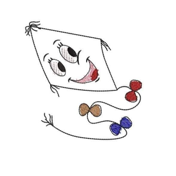 ITH Stickdatei Set Herbstdrachen, Applikation, Doodlestick von stiXXie by lajana