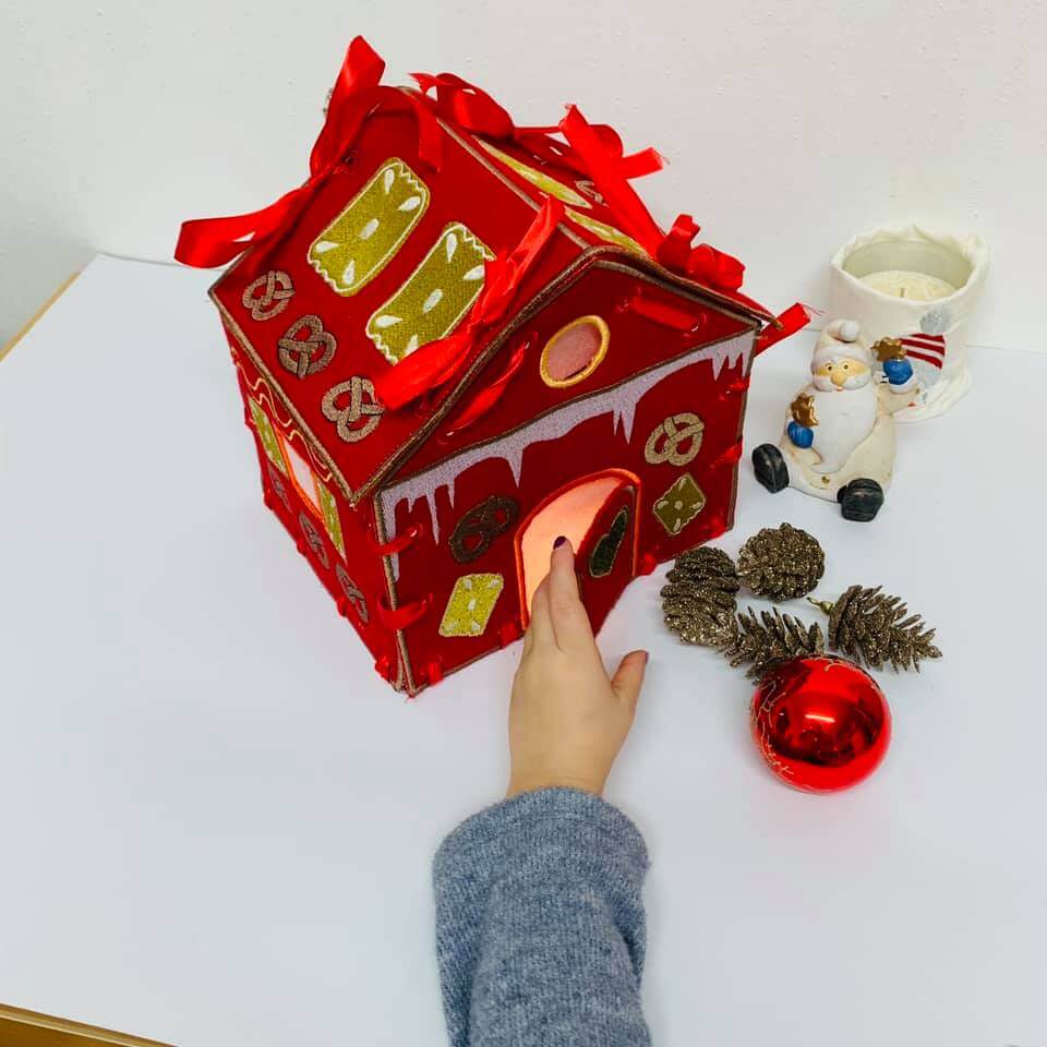 ITH Stickdatei Lebkuchenhaus Advent von stiXXie by lajana