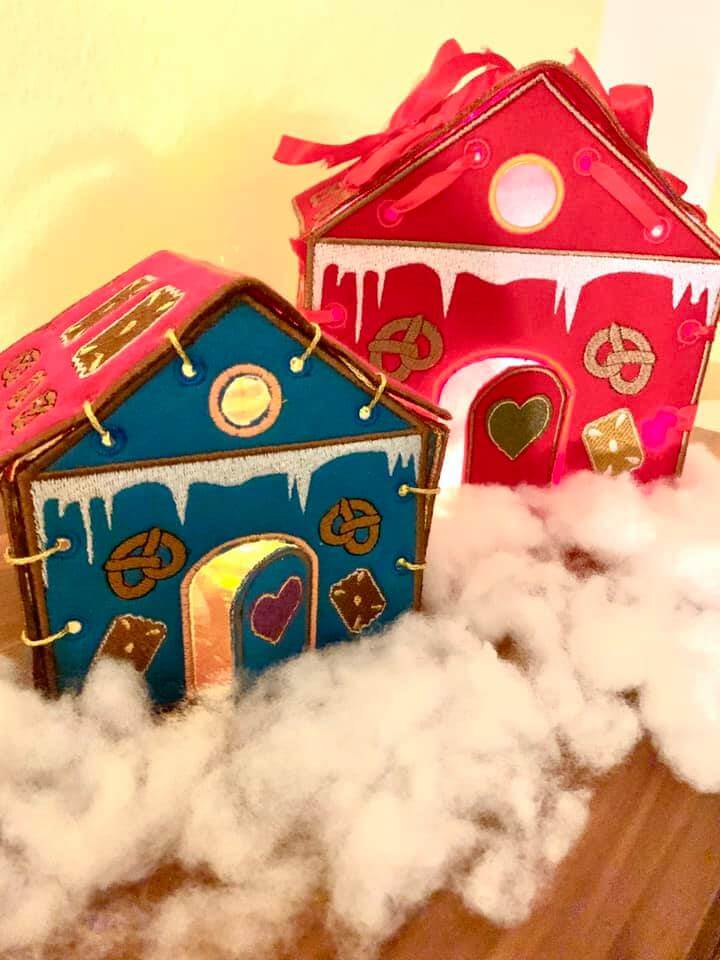 ITH Stickdatei Lebkuchenhaus Advent von stiXXie by lajana