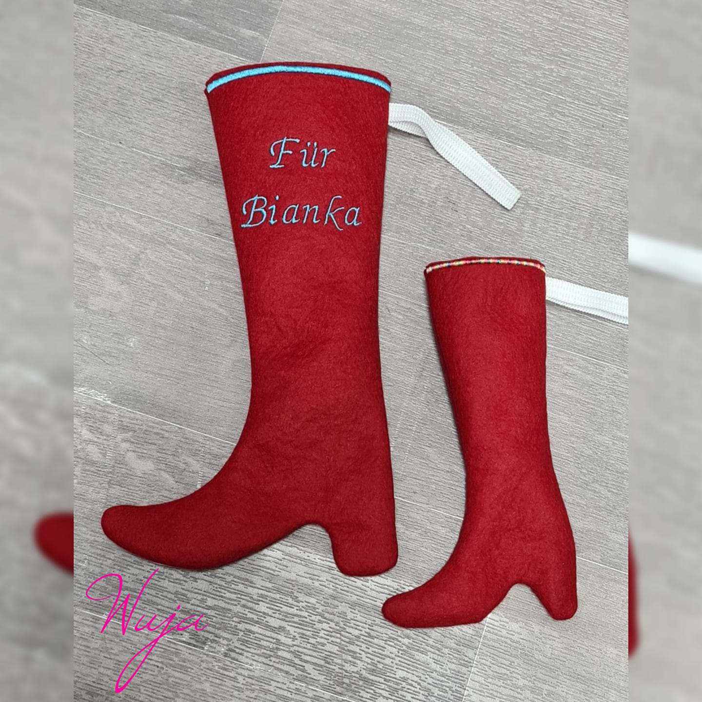 ITH Stickdatei Nikolausstiefel von stiXXie by lajana