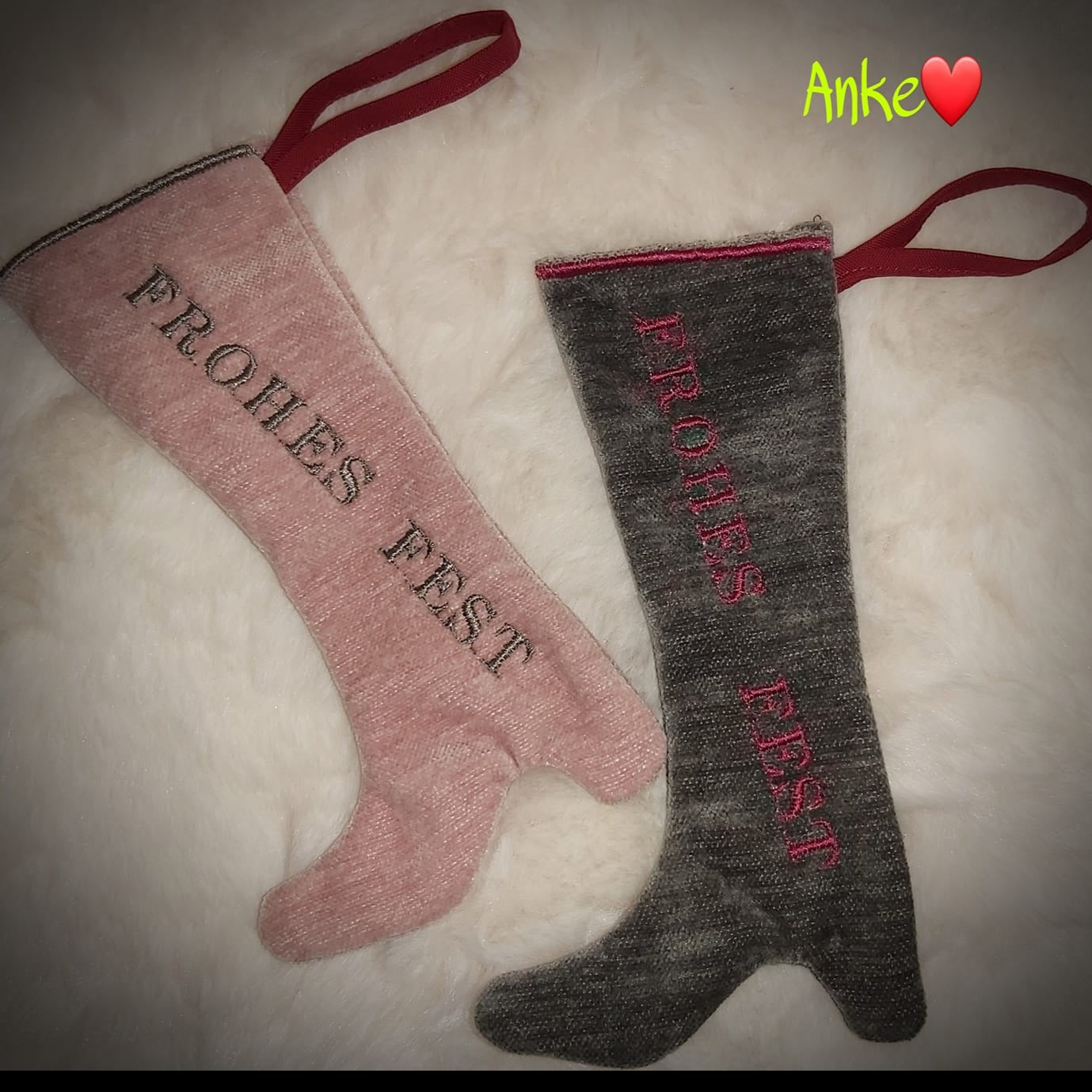 ITH Stickdatei Nikolausstiefel von stiXXie by lajana