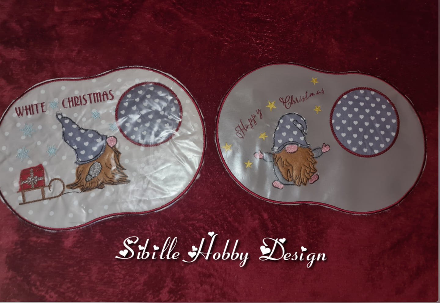 Stickdatei Wichtelzirkus DoodleApplikation von stiXXie by lajana