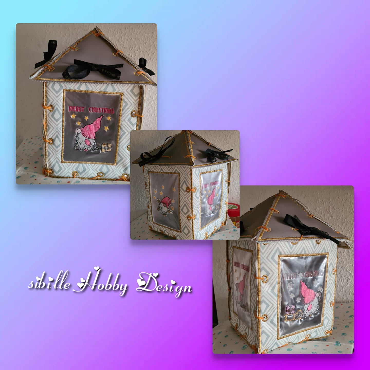 Stickdatei Wichtelzirkus DoodleApplikation von stiXXie by lajana