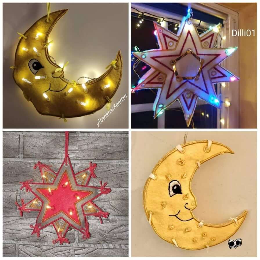 ITH Stickdatei Mond von stiXXie by lajana