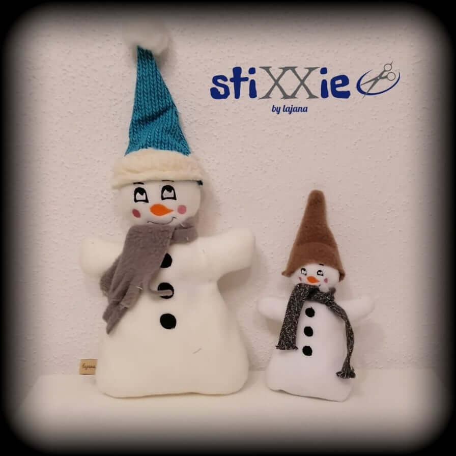 ITH Stickdatei Schneemann von stiXXie by lajana